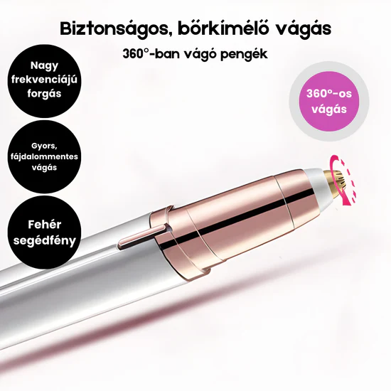 Szemöldök- és Arcszőrzet Eltávolító Trimmer